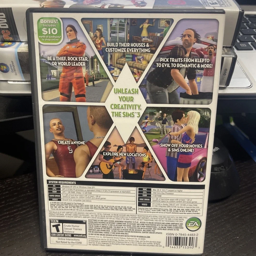 Sims 3 - With Manual! (Windows/Mac: Mac and Windows, 2009)